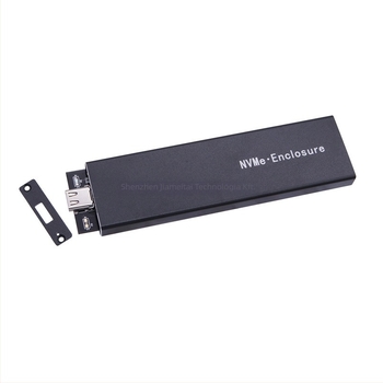 M.2 NVMe USB 3.1 Gen2/Type-C tok, ötvözet alumínium, kettős protokoll, OEM-kész