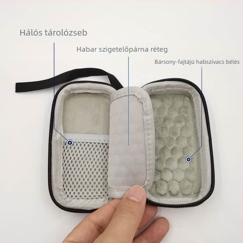 SanDisk E30/E60/E61 tároló táska — E60/E61 modell, kompakt és hordozható, nyomásálló és ütésálló