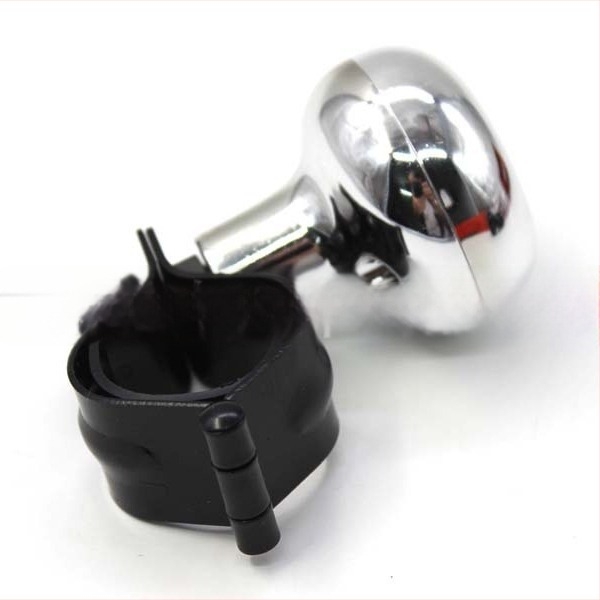 Autó kormánykerék erőgolyó vas klipekkel, univerzális illeszkedés, modell J-12-33, súly 0,13 kg, logó nyomtatás elérhető