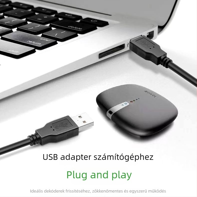 USB adatátviteli kábel USB A–USB A, 1,5 m, USB 2.0, számítógéphez és külső merevlemehez