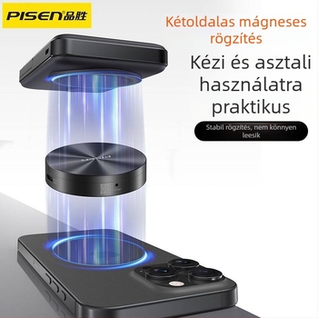 M.2 mágneses külső SSD-ház | USB 3.2 Gen2, PCIe 4.0, Maximum 2 TB-ig, Alumínium + Szilikon burkolat