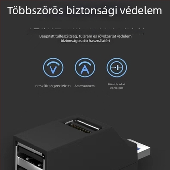 USB 3.0 3-portos hub YC-U307, 5Gbps, tápellátás buszról