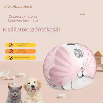 Összecsukható háziállat-szárító doboz macskáknak és kistestű kutyáknak, XYhongganxiang modell, 1000–1199W, 110V, merev kar típus, túlmelegedés elleni védelem