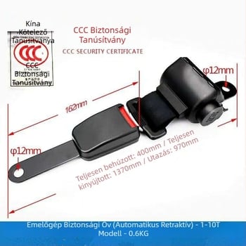 Targoncához ülésöv – univerzális biztonsági öv