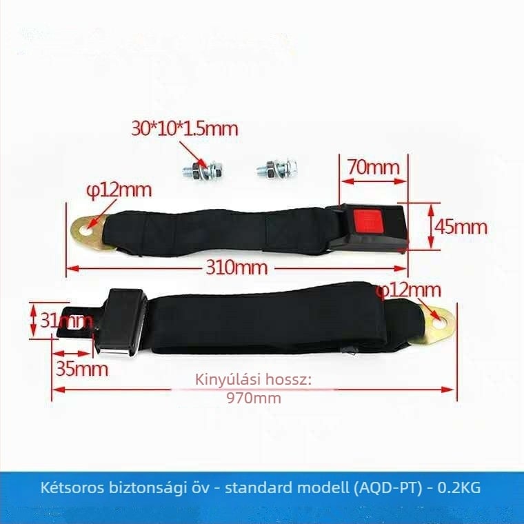 Targoncához ülésöv – univerzális biztonsági öv