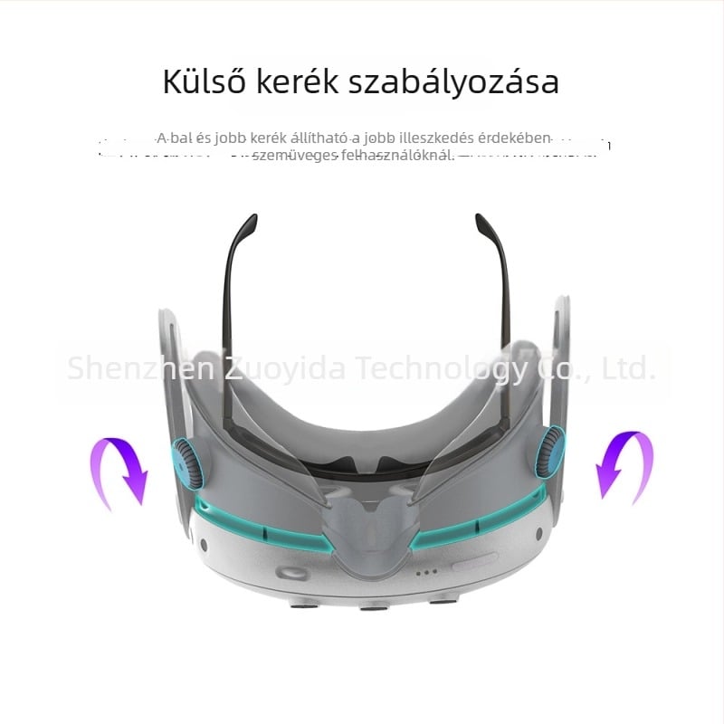 X3 mágneses kettős ventilátor a Meta Quest 3-hoz – mágneses szívás, szellőzés és hőelvezetés, anti-atomizáció, OEM