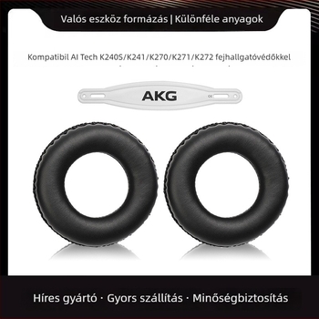 Fülpárna és szivacs burkolat fejhallgatókhoz AKG K240S, K241, K270, K271, K272 – Ear Clothing