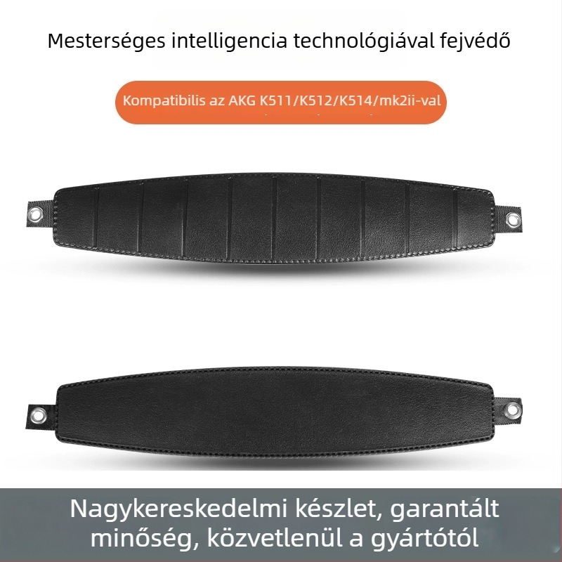 Fejvédő párna AKG K52/K72/K92/K511/K512/K514 – műbőr, puha és kényelmes