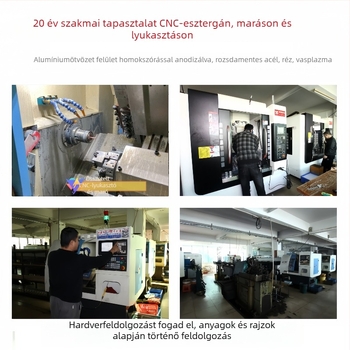 Morning Long B alumínium ötvözetű forró cipő adapter kamera ketrechez – 1/4'' csavar, kompatibil vakushoz és mikrofonhoz, súly 21 g