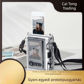 Átlátszó kristálytok Instax Mini Evo-hoz pánttal