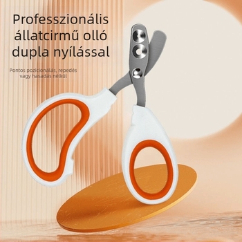 Kutyák körömvágó ollója — rozsdamentes acél, Friendly márka, jogosult magánmárka
