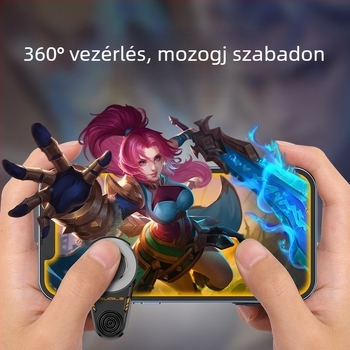 X1 Mobil játék joystick – ABS+Fém, Nincs vibráció, Telefon-tartó, OEM testreszabás