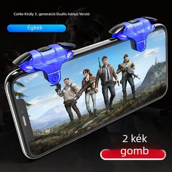 PUBG Mobile játékkontroller fizikai gombokkal – univerzális, műanyag