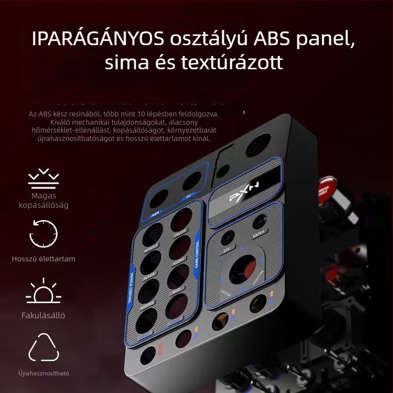 Laishida PXN-CB1 Központi vezérlődoboz versenyszimulátorhoz – USB interfész, rezgésmentes, szimulációs funkció