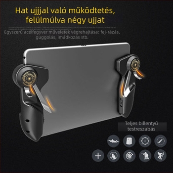 MEMO AK-PAD6K Tabletás játékkontroller, vezeték nélküli, PS/2 felület, ABS + fém, 1 játékos