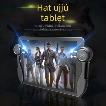 MEMO AK-PAD6K Tabletás játékkontroller, vezeték nélküli, PS/2 felület, ABS + fém, 1 játékos