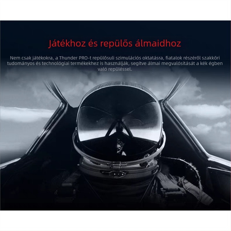 PXN Laishida 2113 Pro Analóg Repülési Joystick ABS, Kompatibilis a 2113-mal