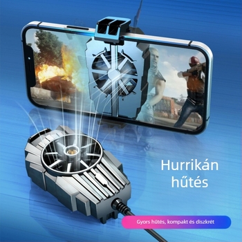 Új G6 mobiltelefonhűtő – ABS ház, tartó, PS-2 interfész, vezeték nélküli kapcsolat