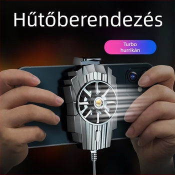 Új G6 mobiltelefonhűtő – ABS ház, tartó, PS-2 interfész, vezeték nélküli kapcsolat