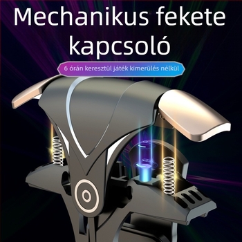 G12 vezeték nélküli okostelefon joystick PUBG négyujjas vezérlés és segített lövés, ABS váz