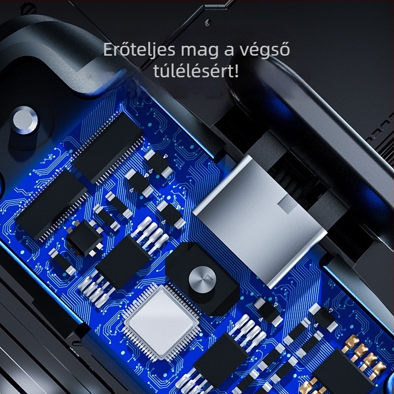 AK05 vezeték nélküli USB játékkontroller okostelekre — ABS + fém, lövés funkció, kompatibilis iOS-sel és Androiddal