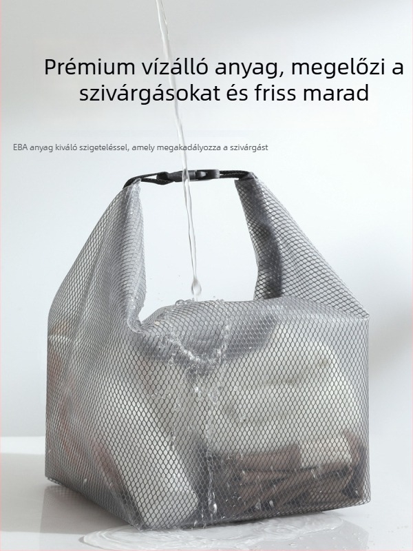 Utazási kozmetikai és tároló táska, vízálló EVA anyag, nagy kapacitás, nedves-száraz elválasztás, antibakteriális