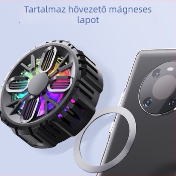 L-06 USB hűtő mobiltelefonhoz és tablethez, ABS anyag, hűtés, vezetékes csatlakozás