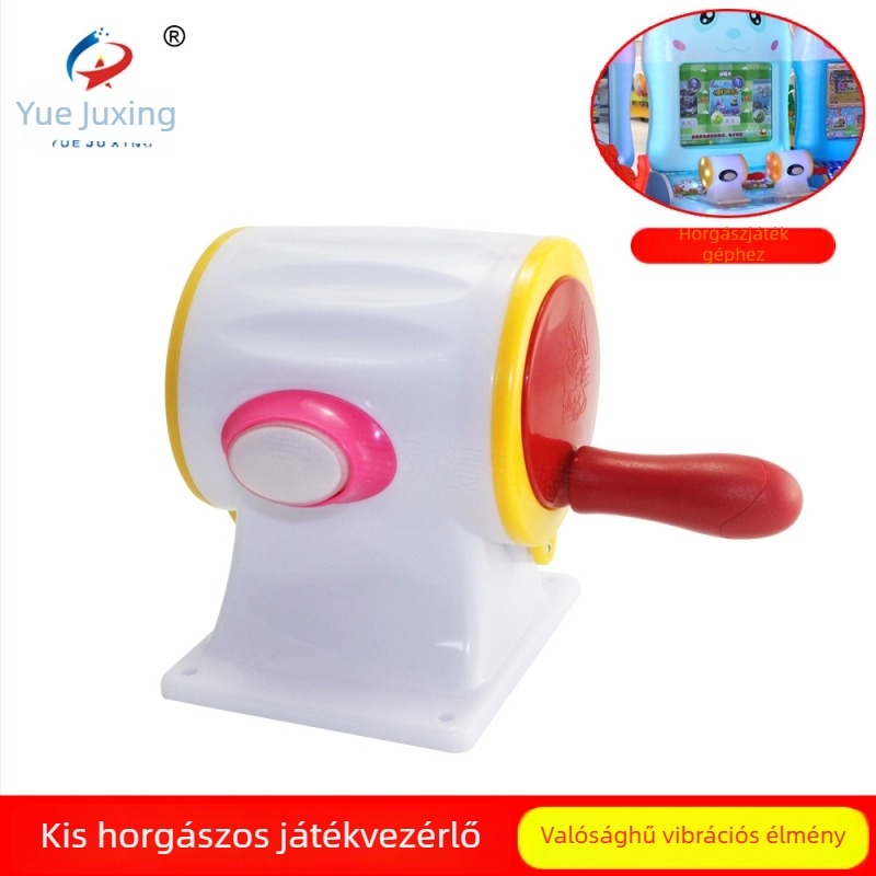 Gyermekeknek szóló horgász-arcade joystick kiegészítő, műanyagból, 1,3 kg, 1 játékos számára, 6-60 évesek