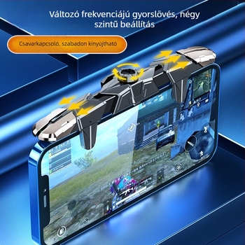 G15 pulzusgomb elektromágneses auto-clicker Android okostelefonnal, késleltetés nélkül, teleszkópos négyfokozatú beállítás, ABS injektált ház, OEM testreszabás