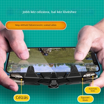 G15 pulzusgomb elektromágneses auto-clicker Android okostelefonnal, késleltetés nélkül, teleszkópos négyfokozatú beállítás, ABS injektált ház, OEM testreszabás