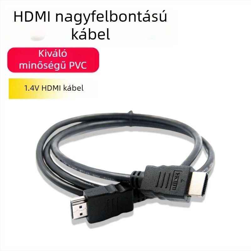 Kiváló minőségű HDMI-kábel TV-hez, számítógéphez és projektorhoz, HDMI 1.4