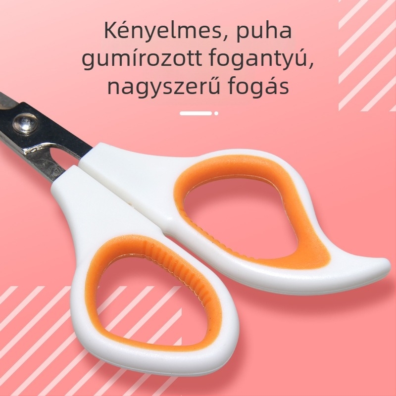 Kis méretű macska- és kutyakörömvágó olló, rozsdamentes acél