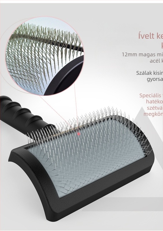 Ginpaz Műanyag tűs kutyafésű a szőrzet szétválasztásához | 72 db (Detangling)