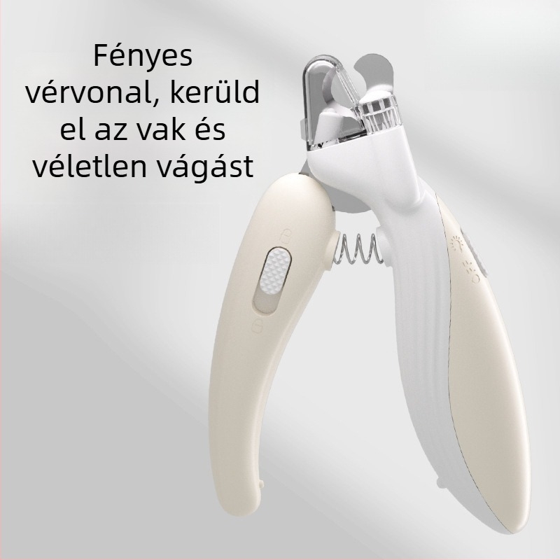 LED világítással ellátott körömvágó macskáknak és kutyáknak – kezdőbarát