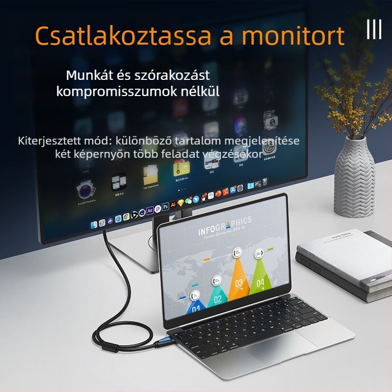 HDMI kábel 2.0, 4K támogatás, réz vezető, aranyozott csatlakozók, hossz 0,5–20 m