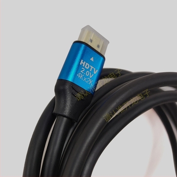 HDMI 2.0 Kábel, 1,5 m, rézbevonatú acélvezeték, aranyozott csatlakozók, 4K/2K-kompatibilis
