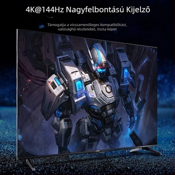 DisplayPort-DisplayPort kábel HYX-50, rézvezető, nikkelezett csatlakozók