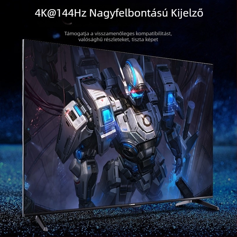 DisplayPort-DisplayPort kábel HYX-50, rézvezető, nikkelezett csatlakozók
