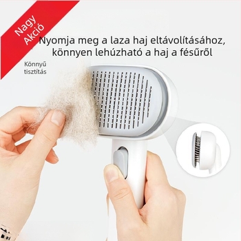 Macska- és kutyaszőr eltávolító kefe — mély szőrszálak eltávolítása, textilanyagú kefe