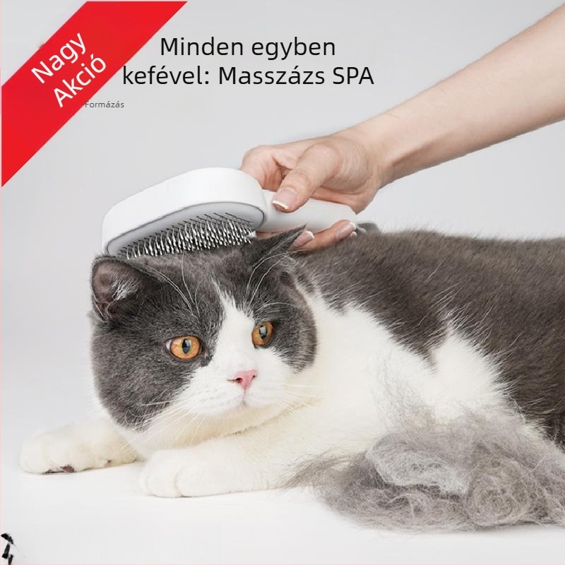 Macska- és kutyaszőr eltávolító kefe — mély szőrszálak eltávolítása, textilanyagú kefe