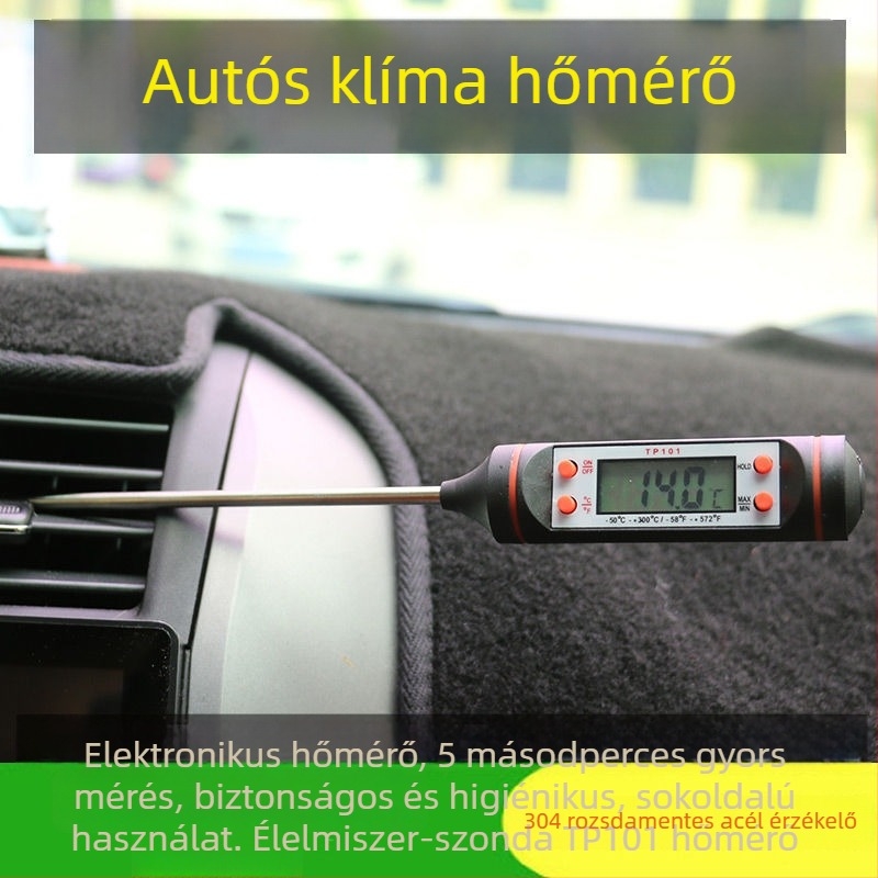 Gépjármű-klímaberendezéshez hőmérő szenzorral a levegő kimenetére – 40 g, műanyag dobozos csomagolás, There Shun márka