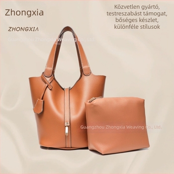 Vödör alakú táska PU anyag, puha, poliészter bélés, felső nyitás (PU anyag; vödör alak; puha; poliészter bélés; felső nyitás)