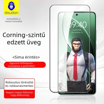 Edzett üveg kijelzővédő Redmi okostelefonokhoz — Elülső képernyővédő, HD teljes kijelző, ütésálló, porálló