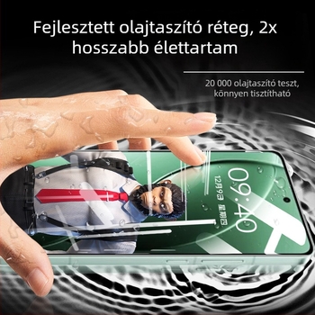 Edzett üveg kijelzővédő Redmi okostelefonokhoz — Elülső képernyővédő, HD teljes kijelző, ütésálló, porálló