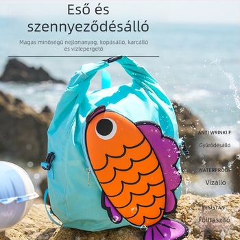 Gyerekeknek készült vízálló nejlon hátizsák állatmintával, uniszex, Little insect home Márka, kültéri sportokra