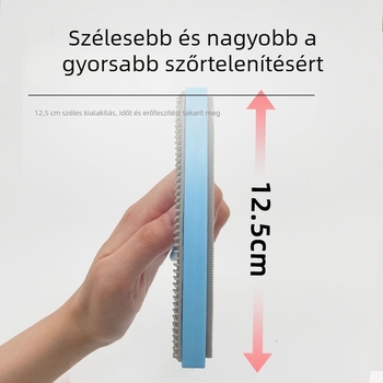 Yi chong Háziállat szőr eltávolító, ívelt kialakítás, műanyag + TPR, kárpitokra, ruhákra, kanapéra és háziállat-ágyakhoz
