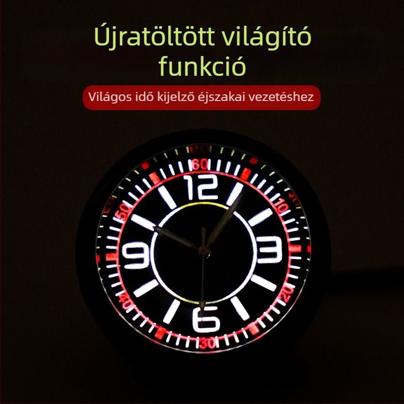 SIYARUI autóóra LED éjszakai világítással, ABS anyag, radiális típus, USB gyújtó interfész