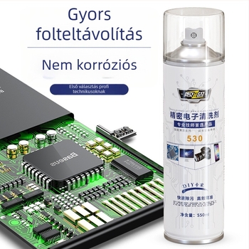 530 pontosságú elektronikai tisztítófolyadék számítógép-alkatrészek és LCD-kijelző tisztítására (Modell 530 • Számítógép-alkatrészek • LCD kijelző tisztítás)