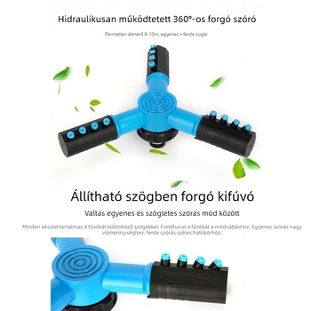 Automatikus forgó öntözőfej gyepekhez