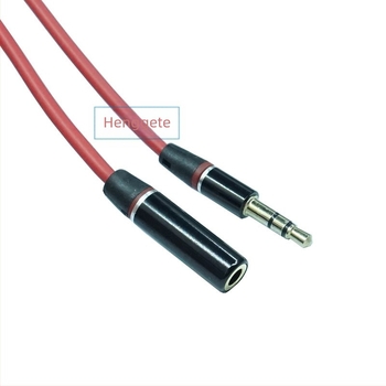 3,5 mm-es audio hosszabbító kábel, férfi–női csatlakozó, AUX, réz vezetőmag